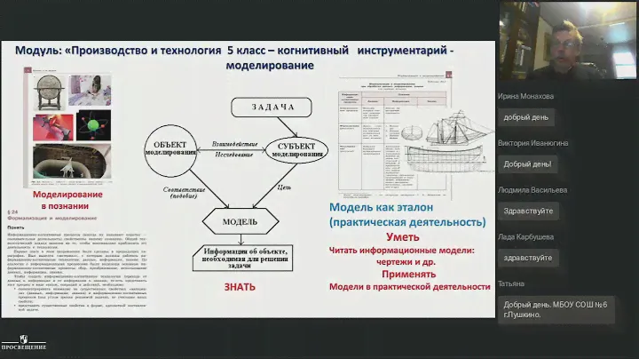 Реализация модулей рабочей программы ООП предмета «Технология»: инструменты, возможности, проблемы